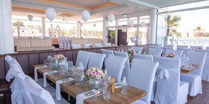 Hochzeit - Sommerhochzeit - Klütz - Erdgeschoss Strandseite - Restaurant Wolkenlos
