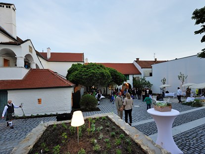 Hochzeit - Göttlesbrunn - Das Martinsschlössl verbindet einen historischen Edelhof mit modernen Zubauten zu einem modernen Veranstaltungszentrum für Hochzeiten und andere Events.  - Martinsschlössl Donnerskirchen