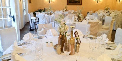 Hochzeit - Hochzeits-Stil: Fine-Art - Stockham (Straßwalchen) - Der Biedermeiersaal des Schlosswirt Anif für Ihre Hochzeit. - ****Hotel Schlosswirt zu Anif