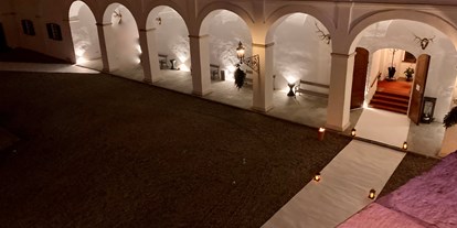 Hochzeit - Trauung im Freien - Bad Blumau - Florentinerhof im Winter - Gartenschloss Herberstein