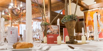 Hochzeit - Geeignet für: Gala, Tanzabend und Bälle - Deutsch Tschantschendorf - Festtafel - Hotel Raffel