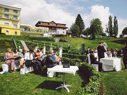 Hochzeit - Graz und Umgebung - Hotel Liebmann Hochzeit im Garten  - Hotel Liebmann