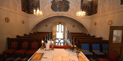 Hochzeit - Kapelle - Bezirk Leibnitz - Hotel SCHLOSS SEGGAU - Schlosskapelle - Hotel SCHLOSS SEGGAU