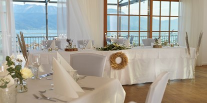 Hochzeit - Geeignet für: Firmenweihnachtsfeier - Fuschl am See - Hochzeitssaal - DAS ATTERSEE