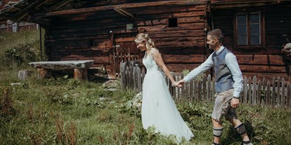 Hochzeit - Hochzeits-Stil: Rustic - Die Grasbergalm bietet zahlreiche Hotspot für unvergessliche Hochzeitsfotos. - Grasberg Alm
