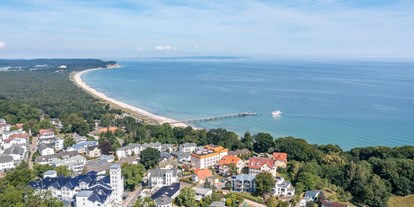 Hochzeit - Festzelt - Ostseeküste - Luftbild der Göhrener-Bucht. - Vju Hotel Rügen