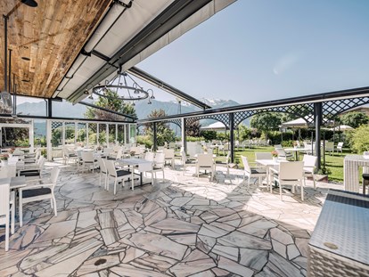 Hochzeit - Art der Location: Restaurant - Tirol - Terrasse im Erdgeschoss - Greenvieh Chalet