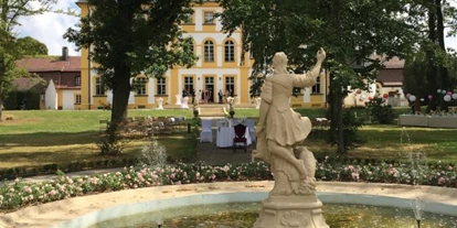 Mariage - Geeignet für: Hochzeit - Neunkirchen am Sand - Das Schloss Jägersburg überzeugt mit seinem großen Schlossgarten für Gartenhochzeiten. - Schloss Jägersburg GmbH & Co. KG