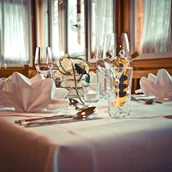 Trouwlocatie - Ein festlich gedeckter Tisch wertet Ihre Feier auf - Panoramagasthof DaxLueg