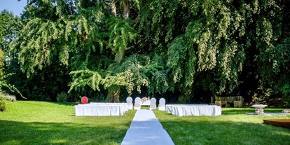 Hochzeit - Hochzeitsessen: mehrgängiges Hochzeitsmenü - Mattersburg - Schlosspark - Schloss Nikitsch