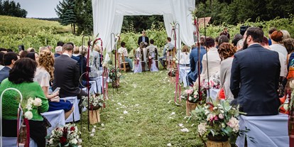 Hochzeit - Garten - Trauung im Wein & Lavendellabyrinth - Jöbstl Stammhaus 
