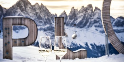 Hochzeit - Hochzeitsessen: mehrgängiges Hochzeitsmenü - Trentino-Südtirol - Winterfeeling - Restaurant La Finestra Plose
