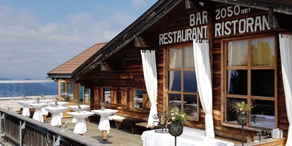 Hochzeit - Kapelle - Trentino-Südtirol - Aperitivo mit atemberaubender Aussicht - Restaurant La Finestra Plose