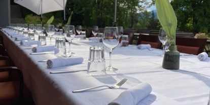 Hochzeit - Hochzeitsessen: Buffet - Kärnten - Hochzeit im Garten mit Seeblick - Hotel Parks Velden