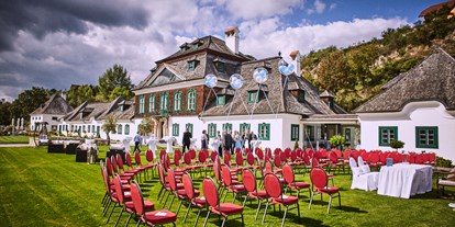 Hochzeit - interne Bewirtung - Freie Trauung im Schloss-Garten - Schloss Luberegg