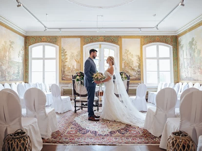 Hochzeit - Hochzeits-Stil: Modern - Schwadorf (St. Pölten) - Trauung in unseren kaiserlichen Prunkräumlichkeiten - Schloss Luberegg