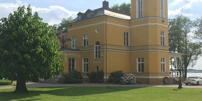 Mariage - Art der Location: Burg - Brandenburg Süd - Turmansicht - Schloss Glowe