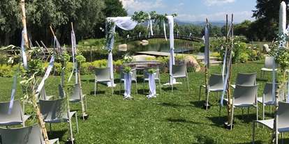 Nozze - Garten - Seckau - Hochzeit am Naturbadeteich - Hotel G'Schlössl Murtal