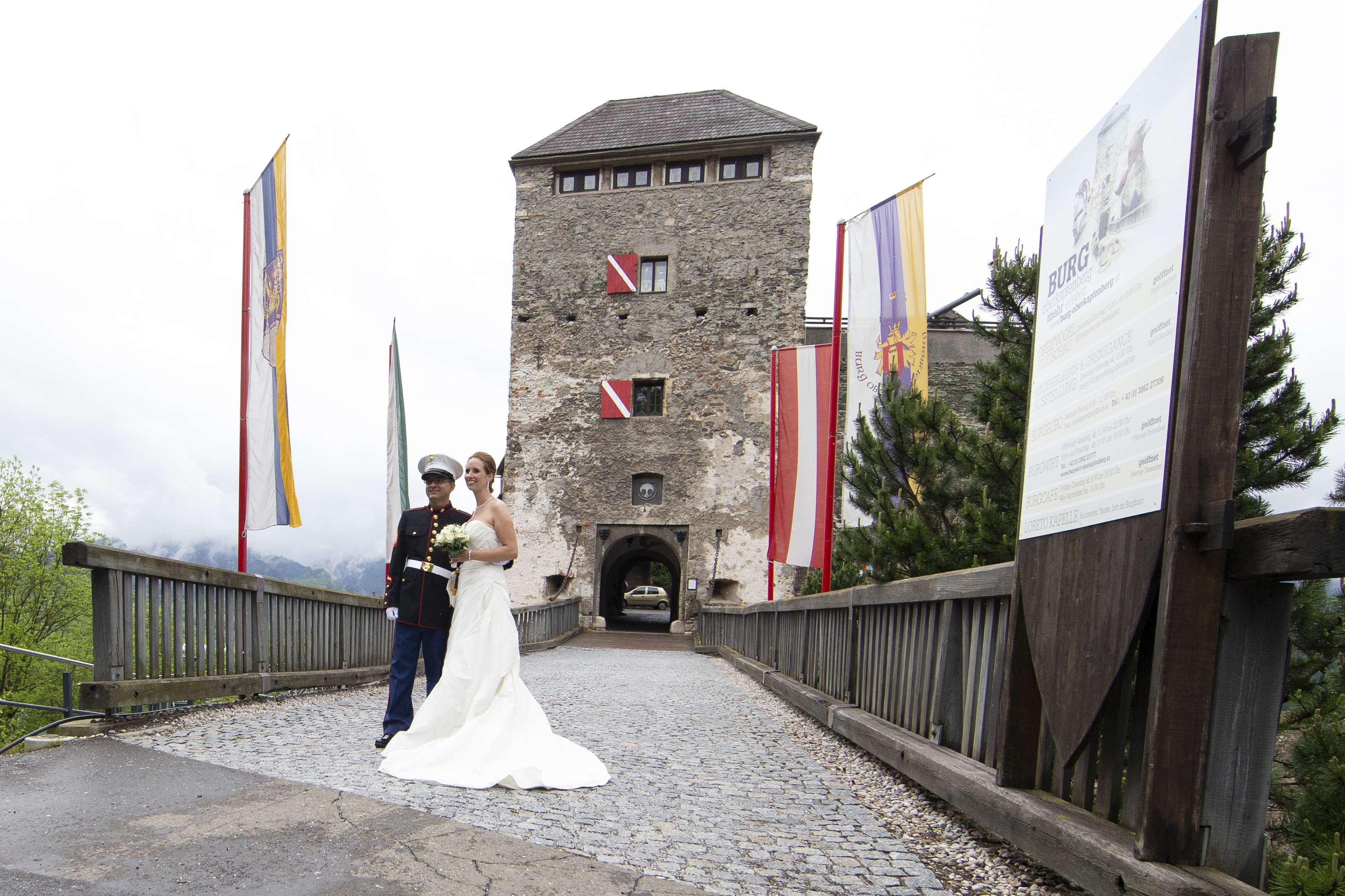 Hochzeitslocation - Feiern Sie Ihre Hochzeit auf der Burg Oberkapfenberg. - Burg Oberkapfenberg