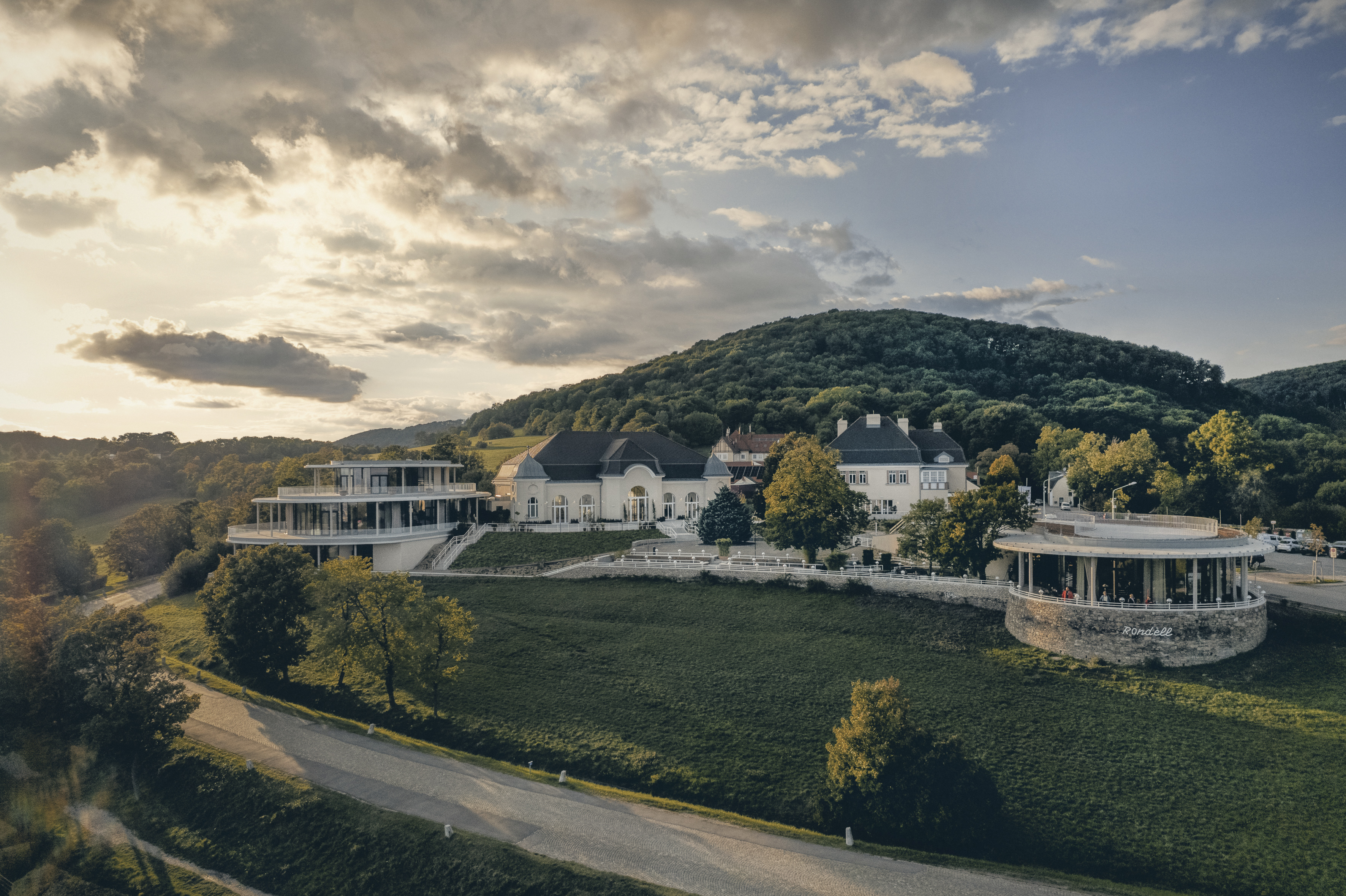 Trouwlocatie - Außenansicht Weitsicht Cobenzl - Weitsicht Cobenzl