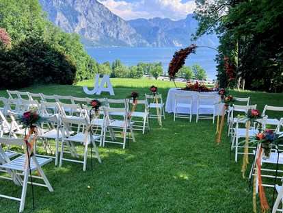 Hochzeit - Hochzeitsessen: mehrgängiges Hochzeitsmenü - Kaltenbach (Bad Ischl) - Schloss Traunsee