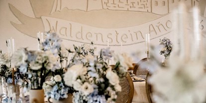 Hochzeit - Art der Location: Burg - Eine Hochzeits- und Eventlocation mit Geschichte. - Waldenstein Events