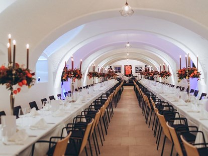 Hochzeit - Hochzeitsessen: mehrgängiges Hochzeitsmenü - Unterhaidach - Festsaal - Hütthalers Musterhof