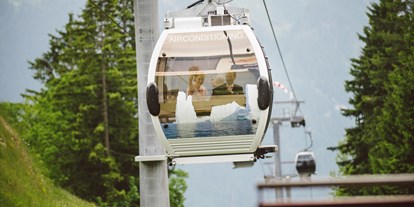 Hochzeit - Umgebung: in den Bergen - Alpenregion Bludenz - Mit der Gondel gehts rauf zum Alpengasthof Muttersberg. - Alpengasthof Muttersberg