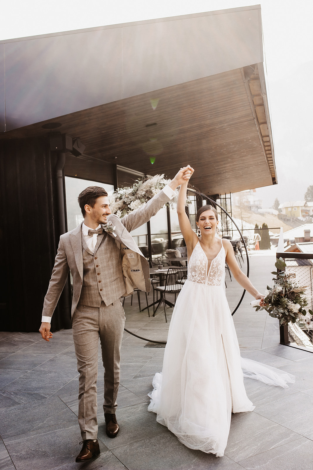 Lieu du mariage - deck7 - Rooftop Haven Mountain Retreat