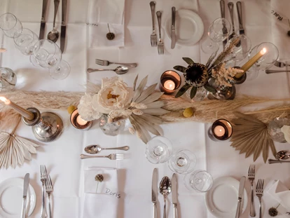 Wedding - Geeignet für: Firmenweihnachtsfeier - Germany - Idee für Tisch-Deko - Brackstedter Mühle - Hotel & Restaurant