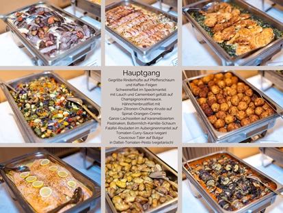 Bruiloft - externes Catering - Eine kleine kulinarische Auswahl vom Hauptgangbuffet - THIES42