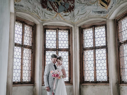 Bruiloft - Hochzeits-Stil: Rustic - Oostenrijk - Der Habsburgersaal Erker - Schloss Tratzberg