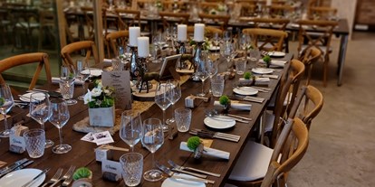 Hochzeit - externes Catering - Werkstatt - die Säge