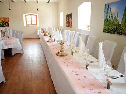 Hochzeit - Der Festsaal des Stanglbräu bietet Platz für bis zu 120 Hochzeitsgäste. - Stanglbräu