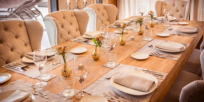 Hochzeit - Geeignet für: Hochzeit - Kleinfrannach - Kulinarik-Angebot - Private Dinings im kleinen Rahmen oder Catering - Golden Hill Country Chalets & Suites