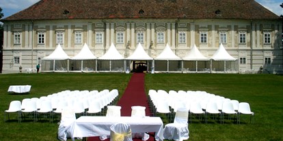 Hochzeit - Hochzeits-Stil: Fine-Art - Schloßhof - Schloss Rohrau