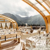 Hochzeit: Das VIEW - Die Hochzeitslocation in Tirol. - Das View - the Pop-Up