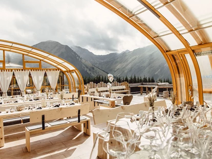 Wedding - Geeignet für: Hochzeit - Tiroler Oberland - Das VIEW - Die Hochzeitslocation in Tirol. - Das View - the Pop-Up