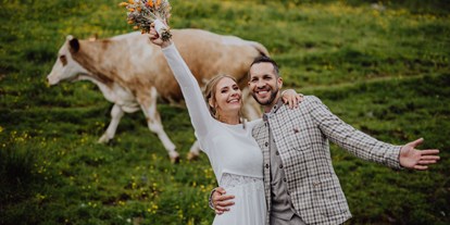 Hochzeit - Hochzeits-Stil: Boho - Flachau - Die Tiergartenalm bietet zahlreiche Hotspot für unvergessliche Hochzeitsfotos. - TIERGARTEN ALM