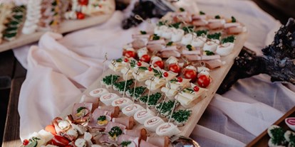 Hochzeit - Art der Location: Alm - Kulinarisch bestens versorgt. - TIERGARTEN ALM