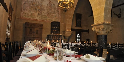 Hochzeit - Geeignet für: Private Feier (Taufe, Erstkommunion,...) - Turrach - Rittersaal - Burg Finstergrün