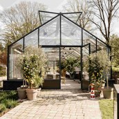 Hochzeit: Das Gewächshaus - Donati Garten