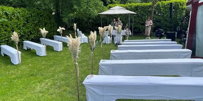 Hochzeit - Sommerhochzeit - Dittelsheim-Heßloch - Trauzeremonie in der "Kutscher Remise" - Jägerhof Biblis