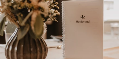 Wedding - Hochzeitsessen: 3-Gänge Hochzeitsmenü - Wachau - Restaurant Heiderand
