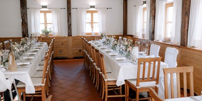 Hochzeit - Hochzeitsessen: mehrgängiges Hochzeitsmenü - Regensburg - Schlosswirtschaft Heitzenhofen