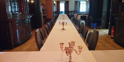 Hochzeit - Geeignet für: Seminare und Meetings - Meerane - Tafel - Villa Lebensgrund Mylau