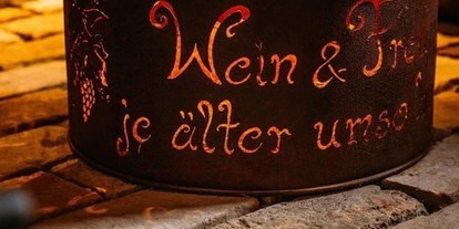Hochzeit - Weinkeller - Eppstein - Impressionen unseres Hofes - Hof alla Cava 