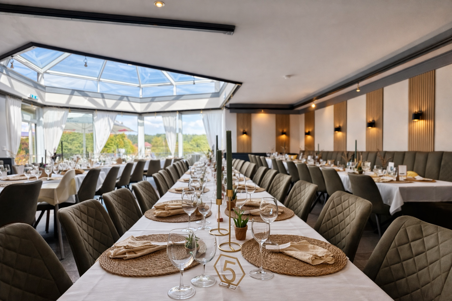wedding venue - großer Saal - JUNIPRO Hotel & Eventlocation Schinderhannes in Weiskirchen