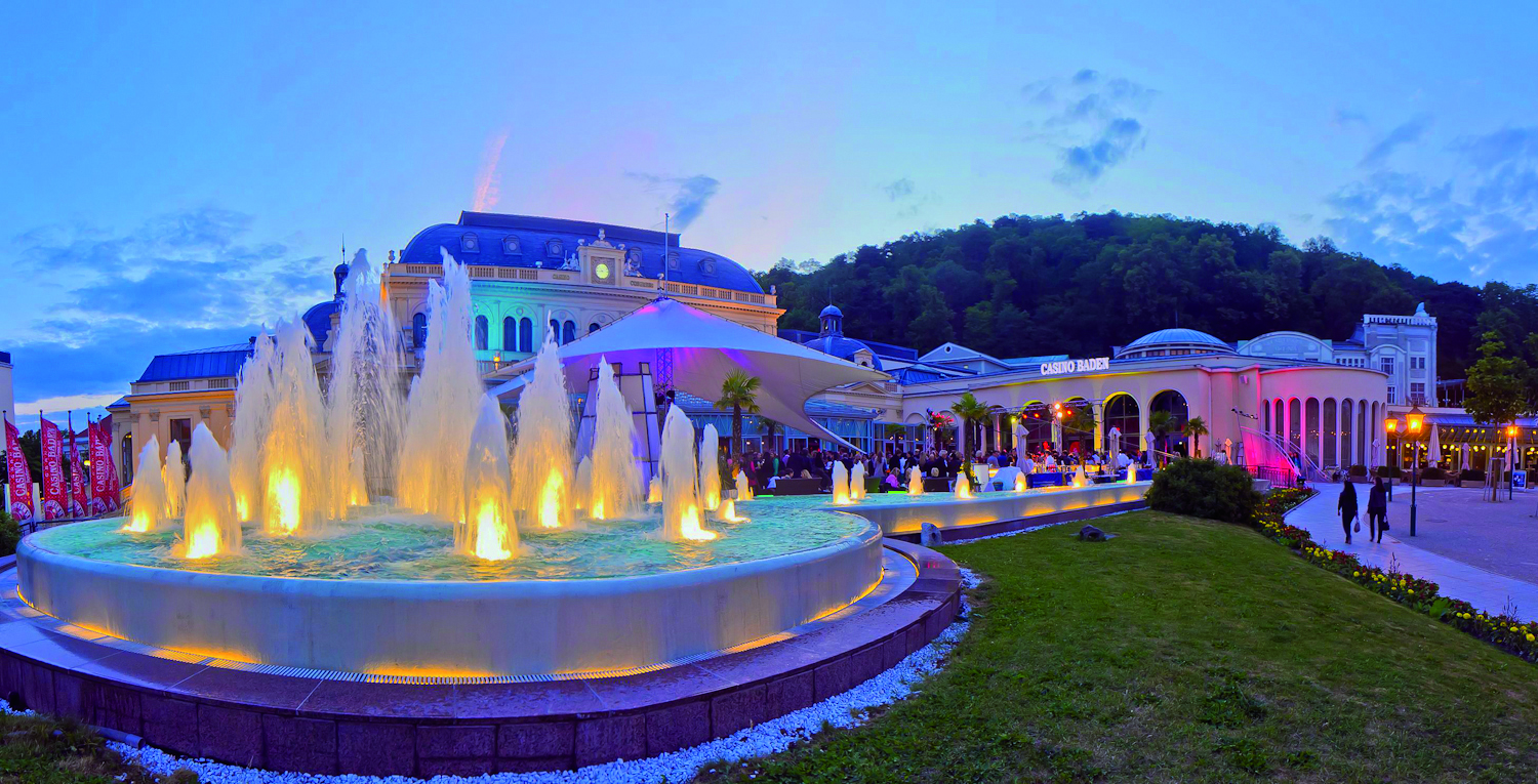 Hochzeitslocation - Congress Center Baden inmitten des Badener Kurparks gelegen.  - Congress Center Baden im Casino Baden 