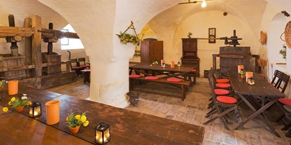 Hochzeit - Art der Location: Hotel - Das Rittergewölb im Schloss Ernegg - Schloss Ernegg